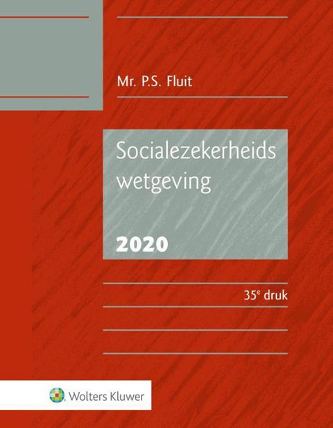 Boek-Socialezekerheidswetgeving 2020-tweedehands