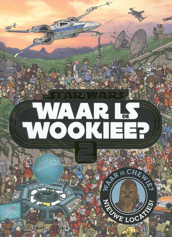 Star Wars, Waar is de Wookiee? 2, Katrina Pallant, zoekboek met een drukke getekende scène, tweedehands