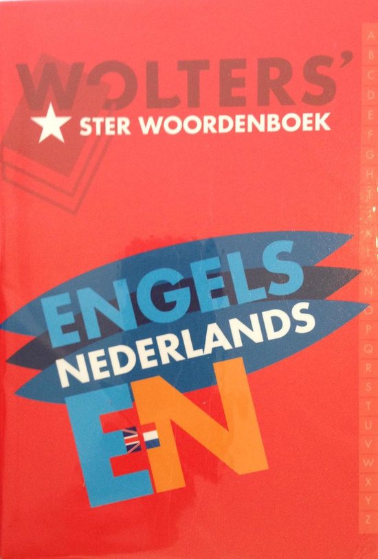 Boek-Sterwoordenboek Engels Nederlands 2Dr-tweedehands