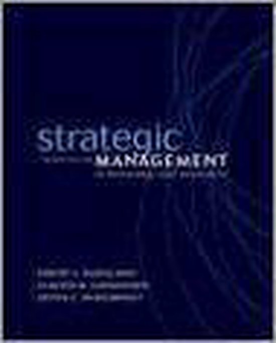 Boek-Strategic Management Of Technology And Innovation-tweedehands