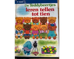 Boek-Teddybeertjes leren tellen-tweedehands