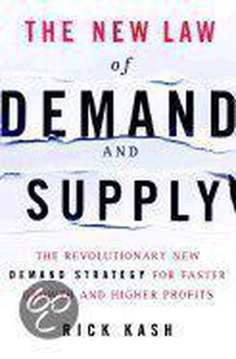 Boek-The New Law of Demand and Supply-tweedehands