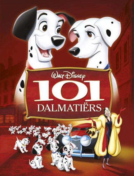 Boek-Walt Disney - 101 dalmatiers-tweedehands
