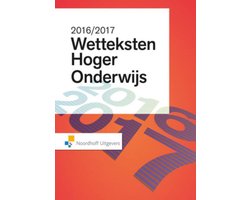 Boek-Wetteksten Hoger Onderwijs 2016-2017-tweedehands