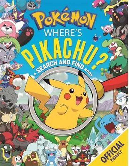 Boek-Where's Pikachu? A Search and Find Book-tweedehands