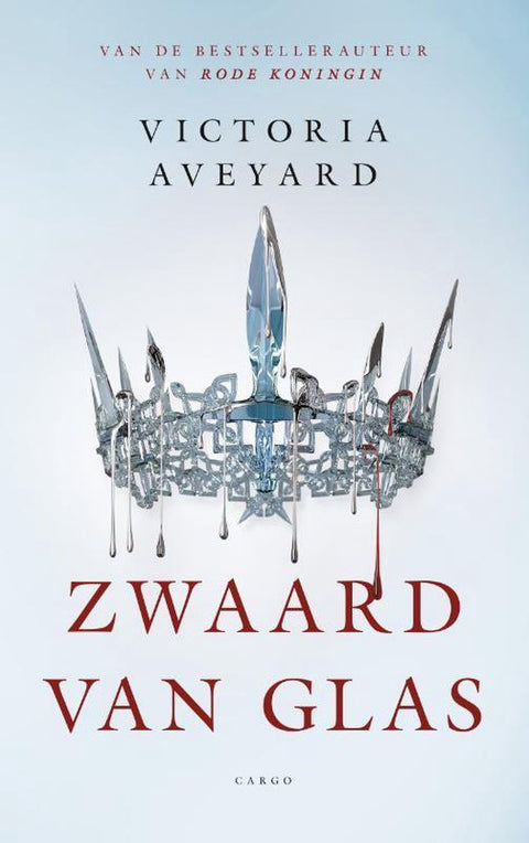 Boek-Zwaard van glas-tweedehands