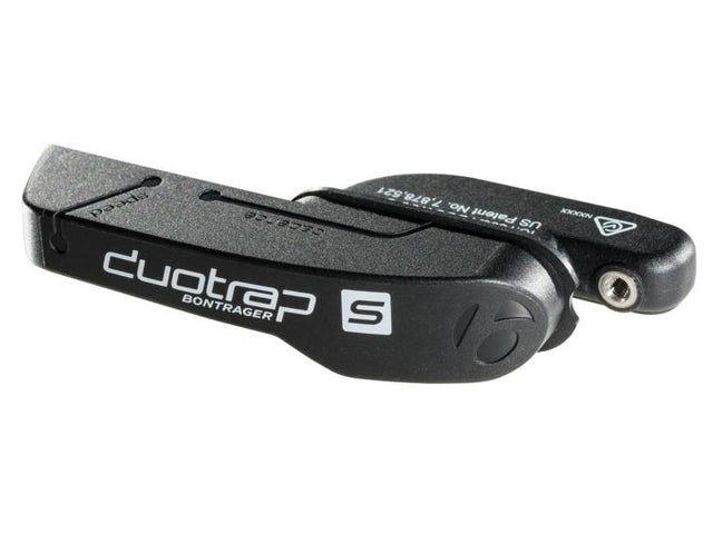 Bontrager DuoTrap S digitale sensor voor snelheid en cadans, zwart, vooraanzicht, tweedehands
