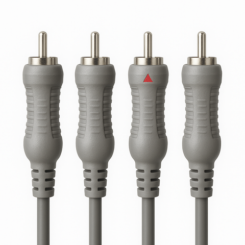 Brandrige-2 RCA Connector – 10 m (EOL) (Nieuw)