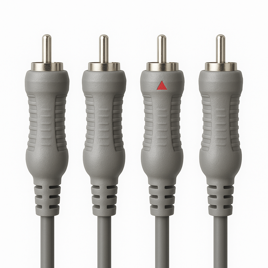 Brandrige-2 RCA Connector – 10 m (EOL) (Nieuw)