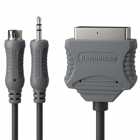 Brandrige-Scart Kabel VL‑6710 – 10 m (Nieuw)