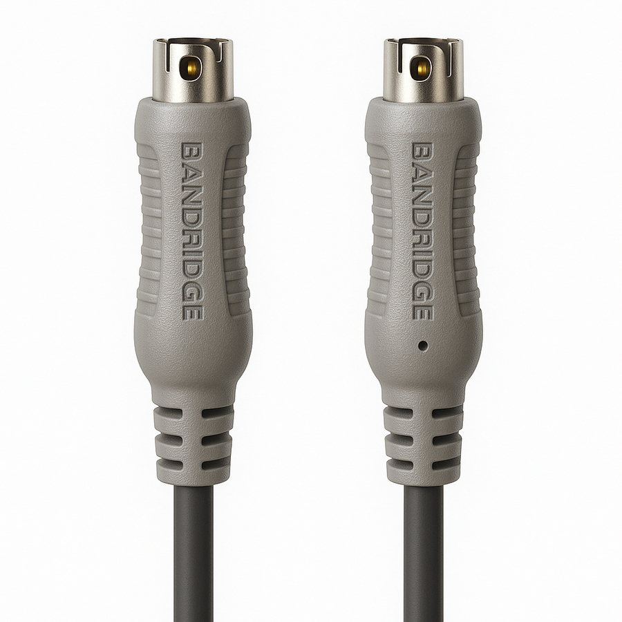 Brandrige-Video S-VHS‑kabel 10 m – Bandridge VL6609 (Nieuw)