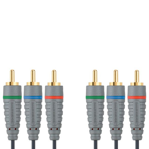 Brandrige-VL5305 - 3x Cinch‑kabel Male – Male 5 m (Nieuw)
