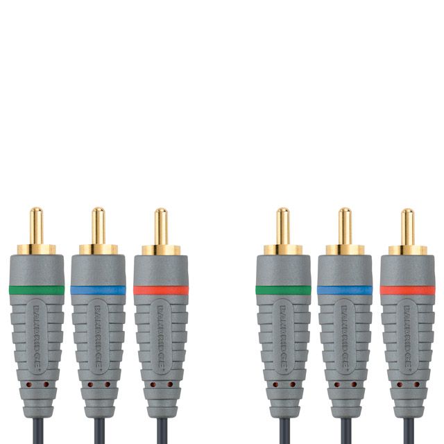 Brandrige-VL5305 - 3x Cinch‑kabel Male – Male 5 m (Nieuw)