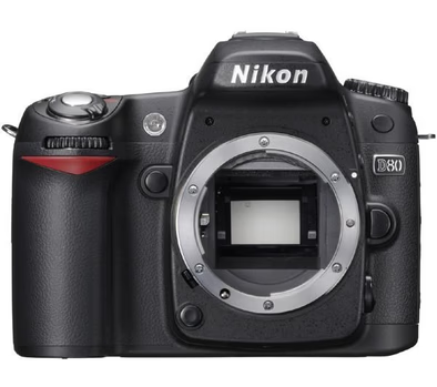 Nikon-D80 Body Spiegelreflex Digitale Camera - Zwart-tweedehands