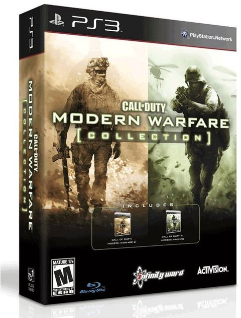 PlayStation 3 Call of Duty Modern Warfare Collection, doos voorkant, tweedehands