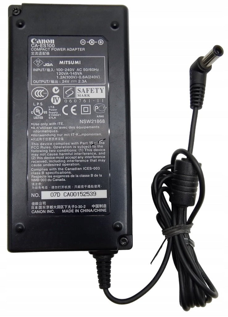 Canon-AC Adapter (CA-ES100) (Incl. Stroomkabel) voor SELPHY ES1 Printer Tweedehands