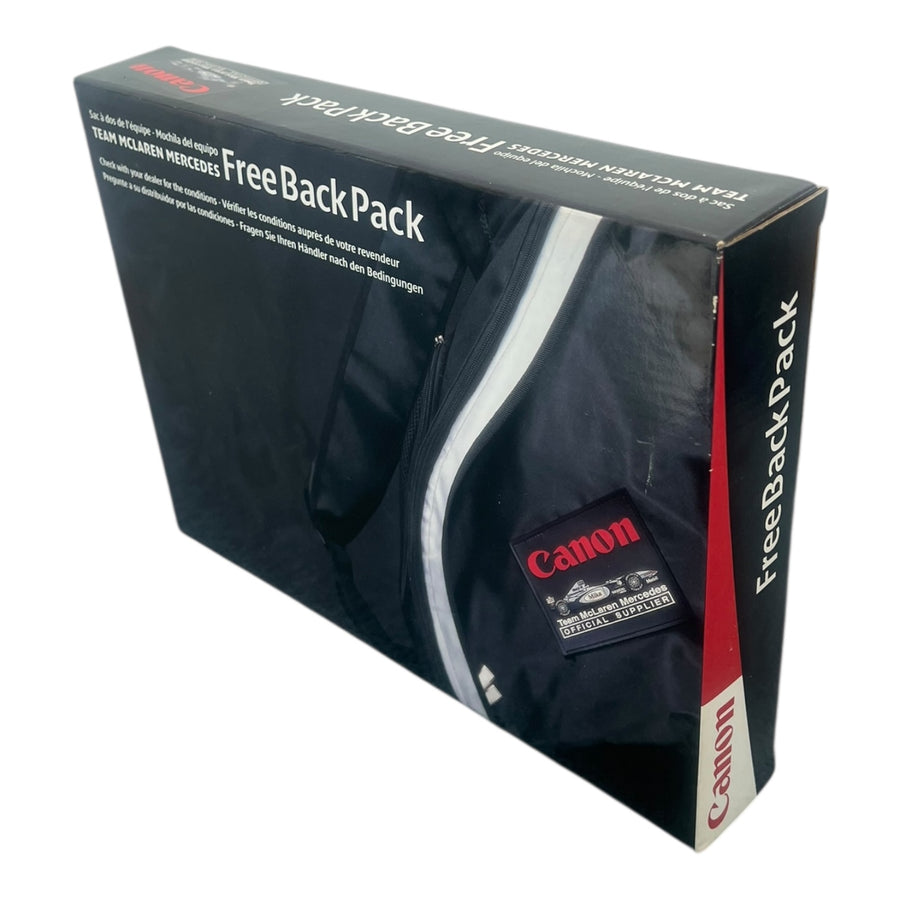 Canon-Back Pack x Team McLaren Mercedes Schouder Tas (Nieuw)