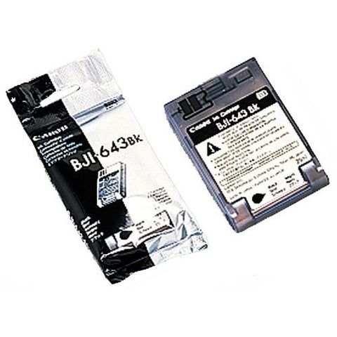 Canon-BJI‑643BK Black Ink Cartridge (29 ml) - Zwart (Nieuw)