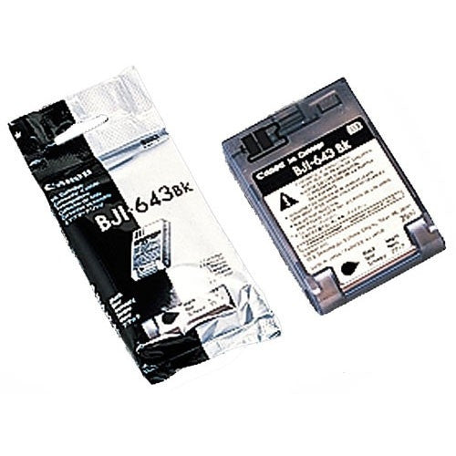 Canon-BJI‑643BK Black Ink Cartridge (29 ml) - Zwart (Nieuw)