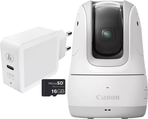Canon-Canon PowerShot PX Essentials Kit Digitale Camera - Wit (Nieuw)