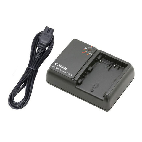 Canon CB-5L acculader voor BP-511, BP-511A, BP-512, BP-522 en BP-535, grijze lader met netsnoer, tweedehands