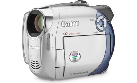 Canon-DC210 mini-DVD Digitale Videocamera - Zilver Tweedehands