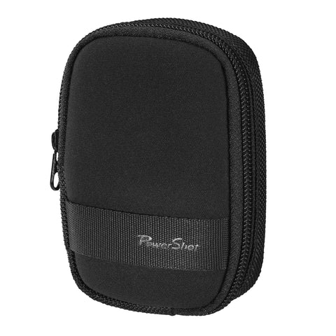 Canon DCC-420 soft case voor PowerShot A-serie, zwart met rits en PowerShot-opdruk