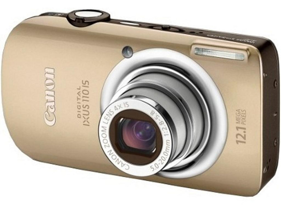 Canon-Digital IXUS 110 IS Digitale Compact Camera - Goud (In doos) Tweedehands