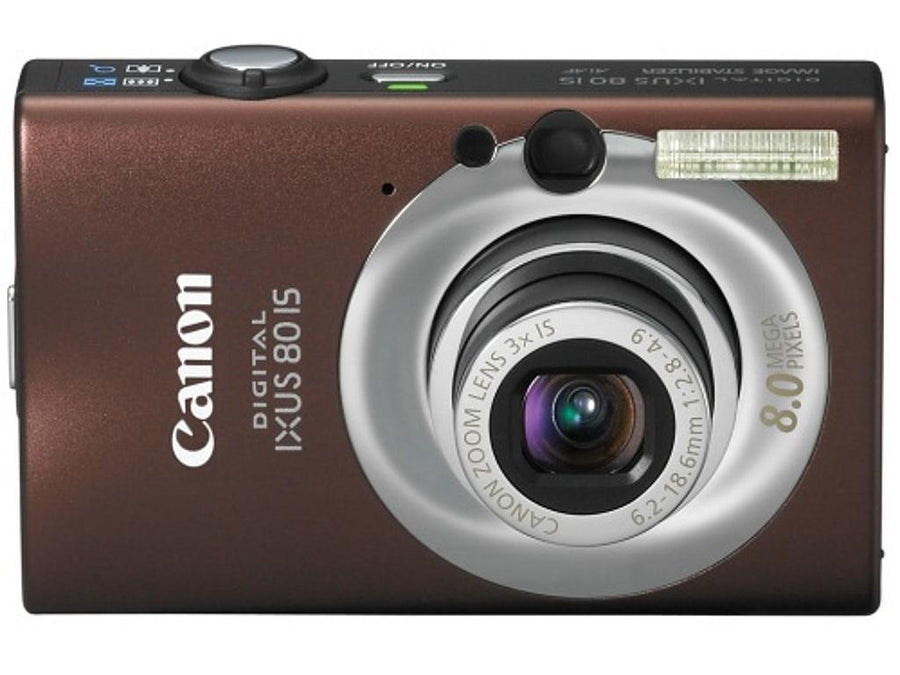 Canon-Digital IXUS 80 IS Digitale Compact Camera - Bruin Tweedehands