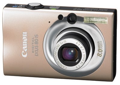 Canon-Digital IXUS 80 IS Digitale Compact Camera - Goud Tweedehands
