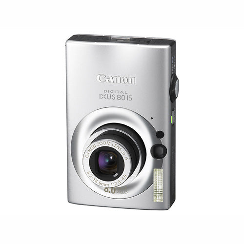 Canon-Digital IXUS 80 IS Digitale Compact Camera - Zilver Tweedehands