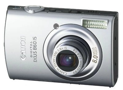Canon-Digital IXUS 860 IS Digitale Compact Camera - Zilver Tweedehands