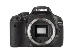 EOS 550D Spiegelreflexcamera Body - Zwart
