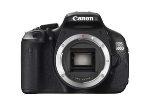 EOS 600D Spiegelreflexcamera Body - Zwart (Met barst in scherm)