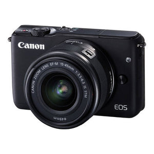 EOS M10 Systeemcamera + 15-45mm Lens - Zwart