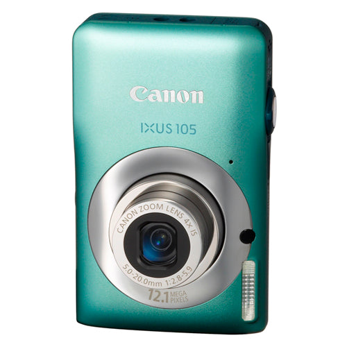 Canon-IXUS 105 Digitale Compact Camera - Turquoise (In doos) Tweedehands