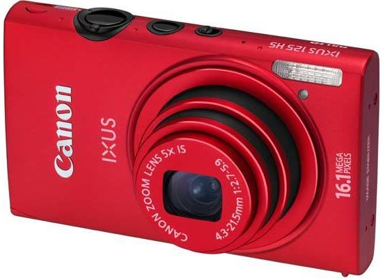 Canon-IXUS 125 HS Digitale Compact Camera - Rood (In doos) Tweedehands