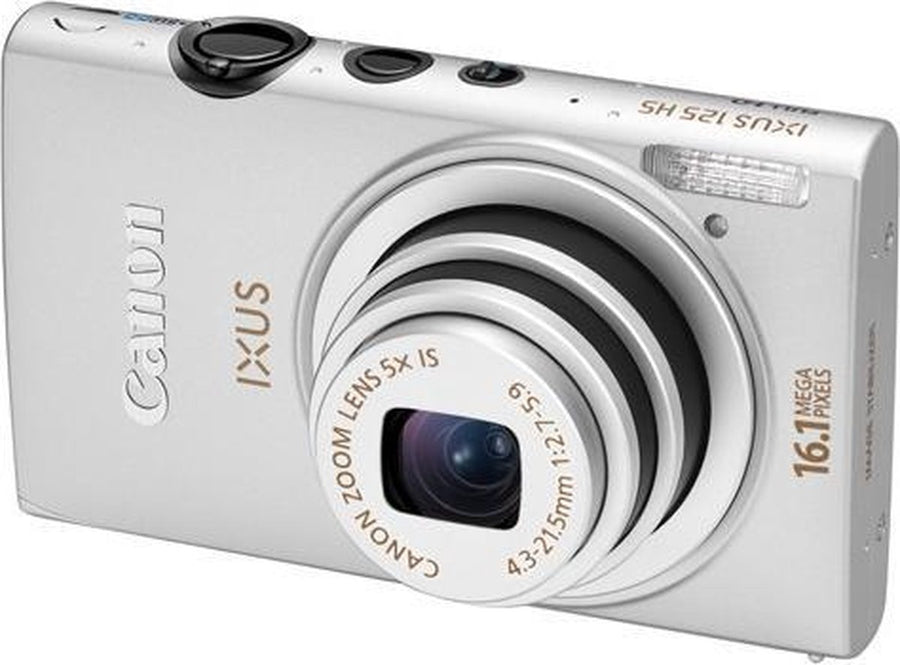 Canon-IXUS 125 HS Digitale Compact Camera - Zilver (In doos)-tweedehands