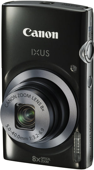 IXUS 160 Digitale Compact Camera - Zwart (In doos)