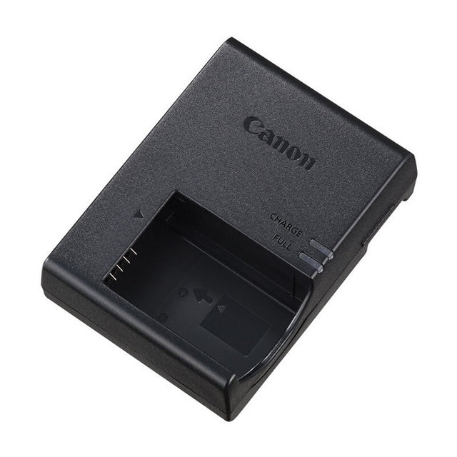 Canon LC-E17C acculader voor LP-E17, zwarte lader van bovenaf met leeg laadvak