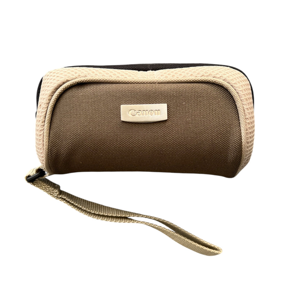 Canon-Legria Video Camera Case - Bruin/Beige-tweedehands