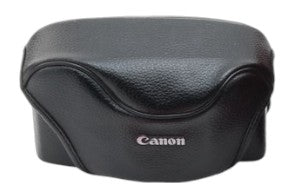 Canon-Leren Case voor Sure Shot Z135/Prima Super 135 - Zwart (Nieuw)