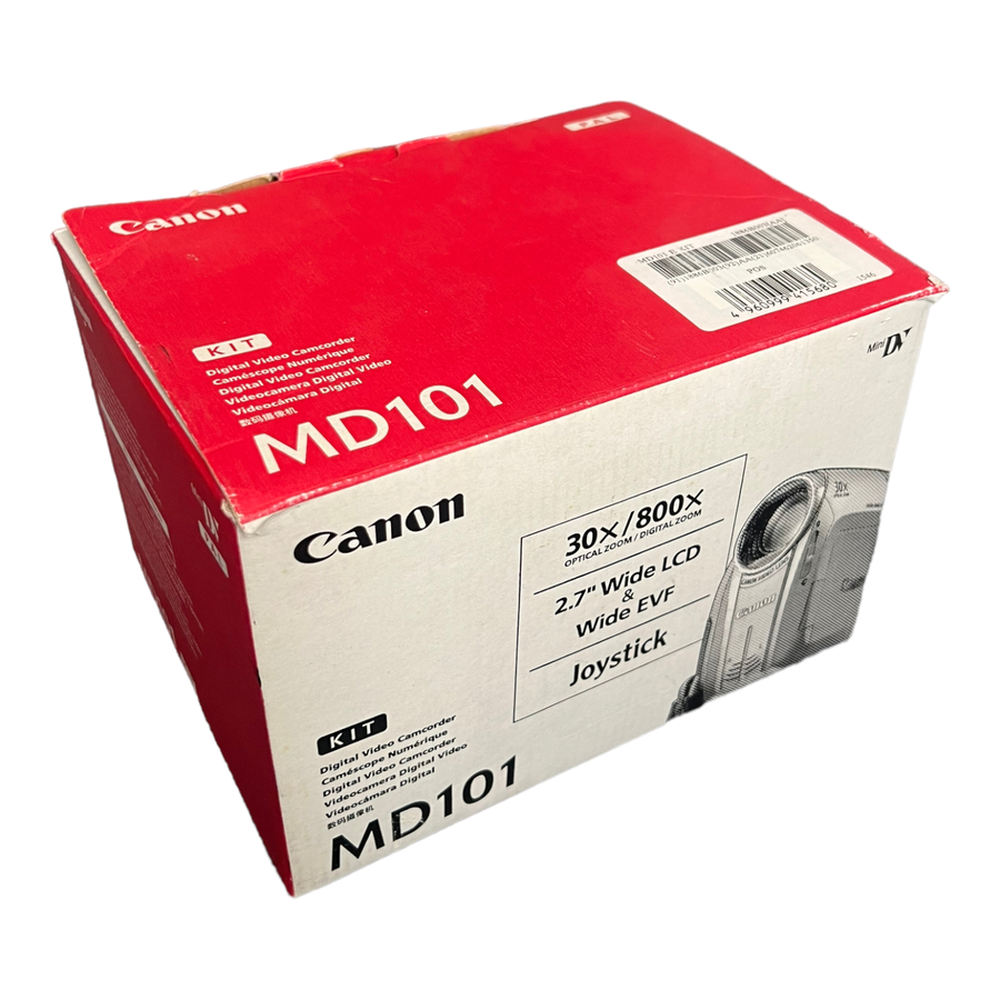 Canon-MD101 Digitale Videocamera (In doos) Tweedehands
