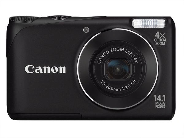 Canon-PowerShot A2200 Digitale Compact Camera - Zwart (In doos) Tweedehands