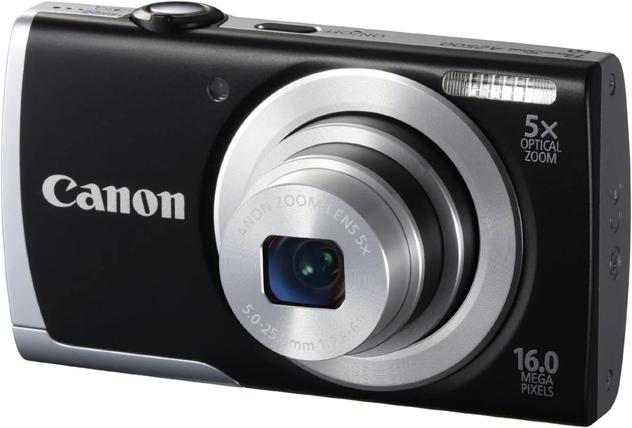 Canon-PowerShot A2550 Digitale Compact Camera - Zwart Tweedehands