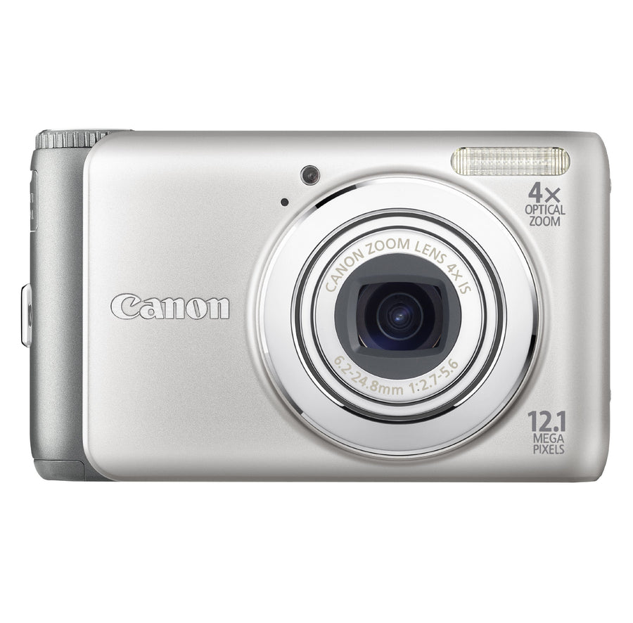 Canon-PowerShot A3100 IS Digitale Compact Camera - Zilver Tweedehands