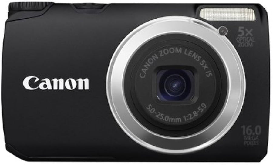 Canon-PowerShot A3350 IS Digitale Compact Camera - Zwart Tweedehands