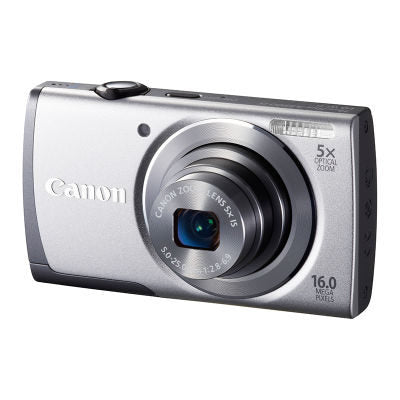 Canon-PowerShot A3500 IS Digitale Compact Camera - Zilver Tweedehands