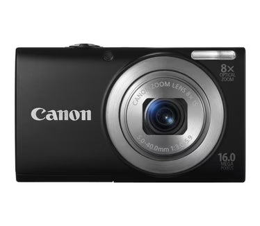 Canon-PowerShot A4000 IS HD Digitale Compact Camera - Zwart Tweedehands