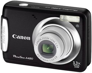 PowerShot A480 Digitale Compact Camera - Zwart